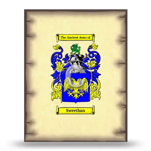 Sweethan Coat of Arms Print