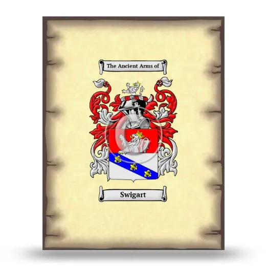 Swigart Coat of Arms Print