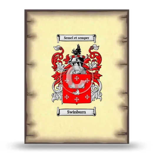 Swinburn Coat of Arms Print