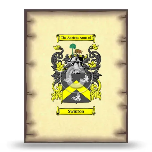 Swinton Coat of Arms Print