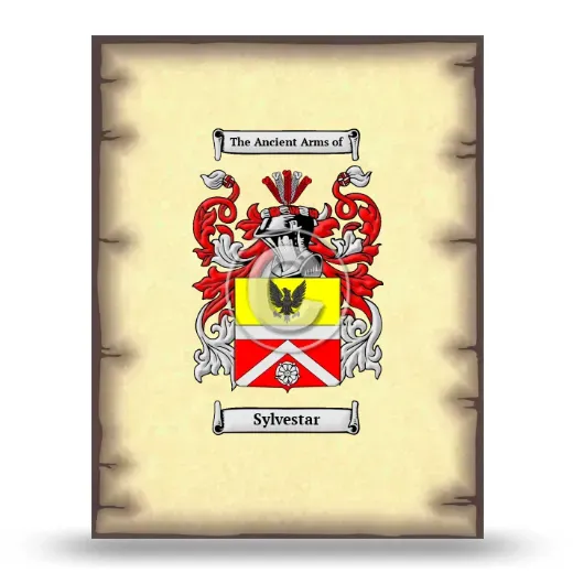 Sylvestar Coat of Arms Print