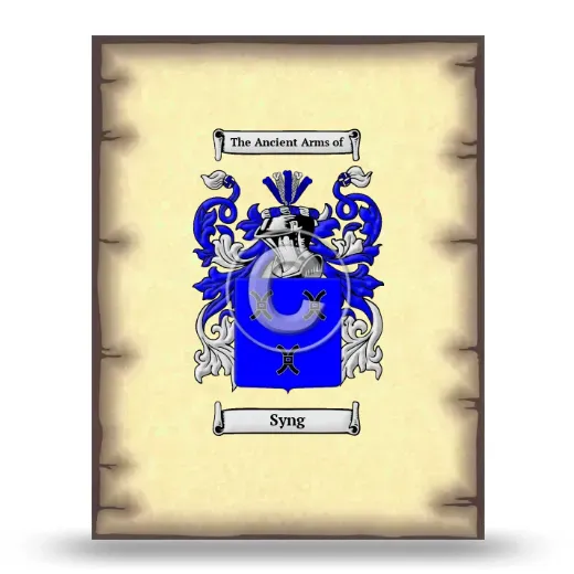 Syng Coat of Arms Print