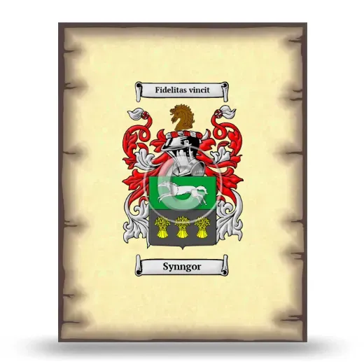 Synngor Coat of Arms Print