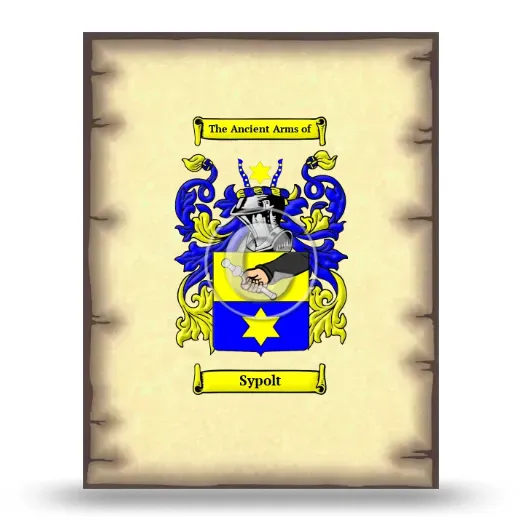 Sypolt Coat of Arms Print