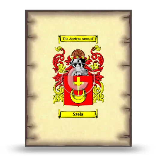 Szela Coat of Arms Print