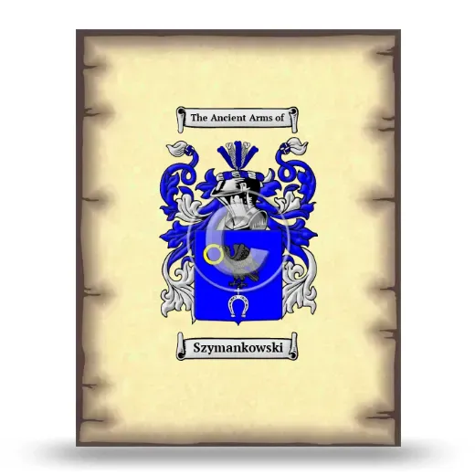 Szymankowski Coat of Arms Print
