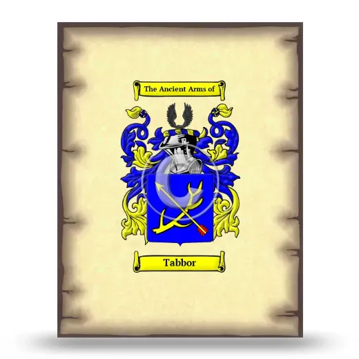 Tabbor Coat of Arms Print