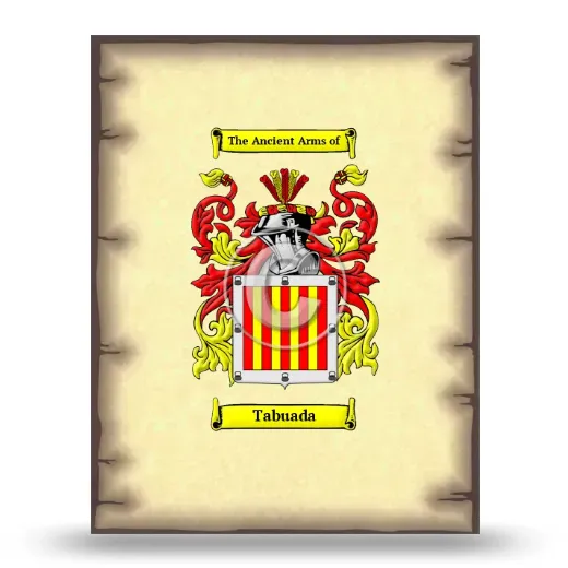 Tabuada Coat of Arms Print