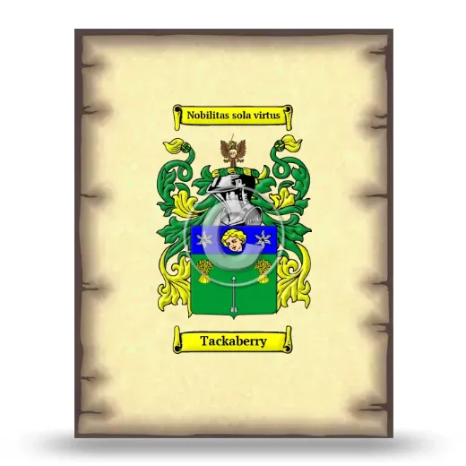 Tackaberry Coat of Arms Print