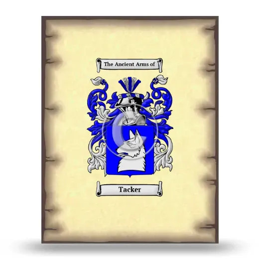 Tacker Coat of Arms Print