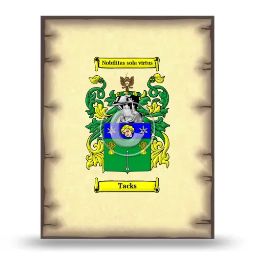 Tacks Coat of Arms Print