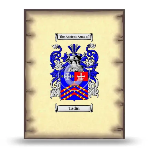 Tadin Coat of Arms Print