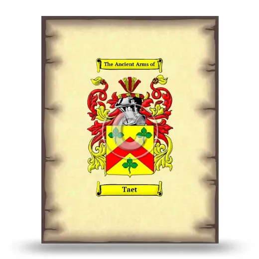 Taet Coat of Arms Print