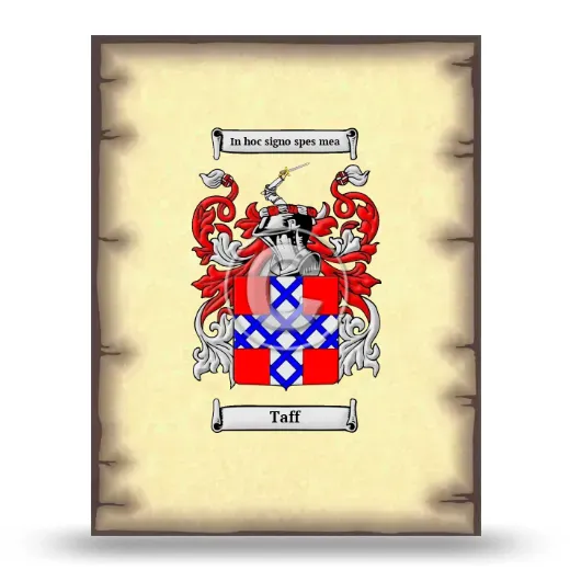 Taff Coat of Arms Print