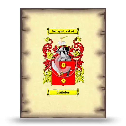 Tailefer Coat of Arms Print