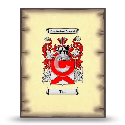 Tait Coat of Arms Print