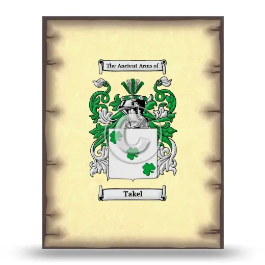 Takel Coat of Arms Print