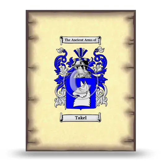 Takel Coat of Arms Print