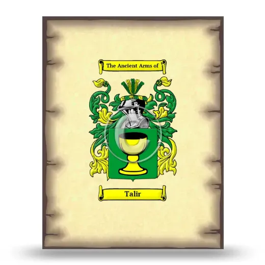 Talir Coat of Arms Print