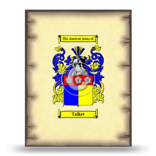 Talket Coat of Arms Print