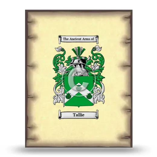 Tallie Coat of Arms Print