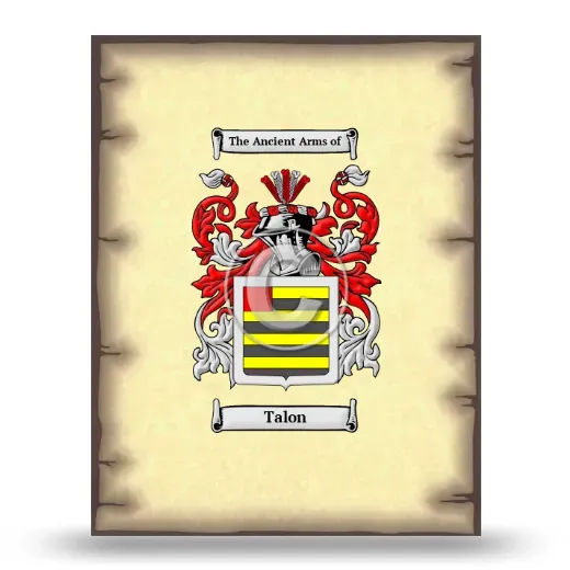 Talon Coat of Arms Print