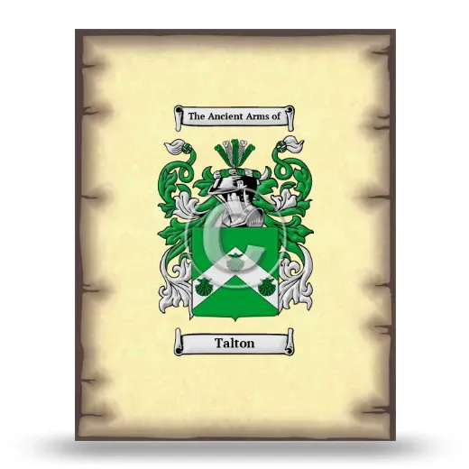Talton Coat of Arms Print