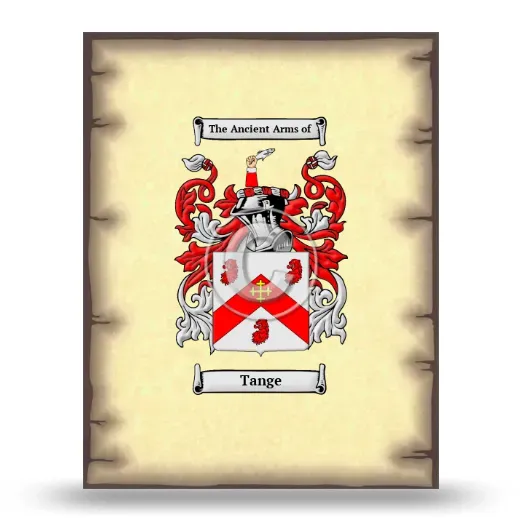Tange Coat of Arms Print