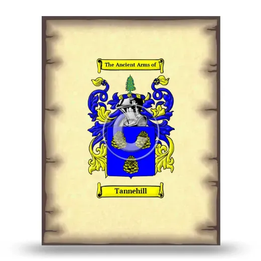 Tannehill Coat of Arms Print