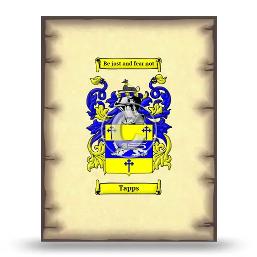 Tapps Coat of Arms Print