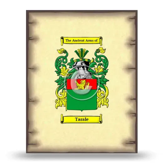 Tarale Coat of Arms Print