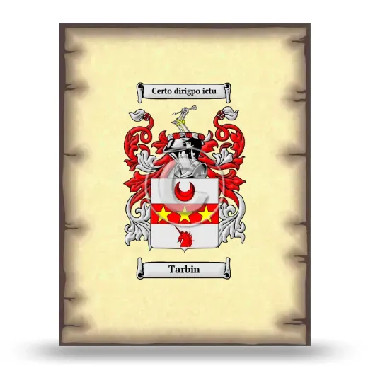 Tarbin Coat of Arms Print