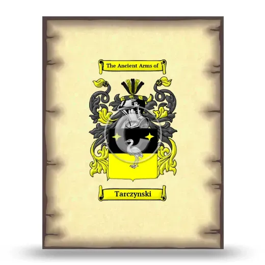 Tarczynski Coat of Arms Print