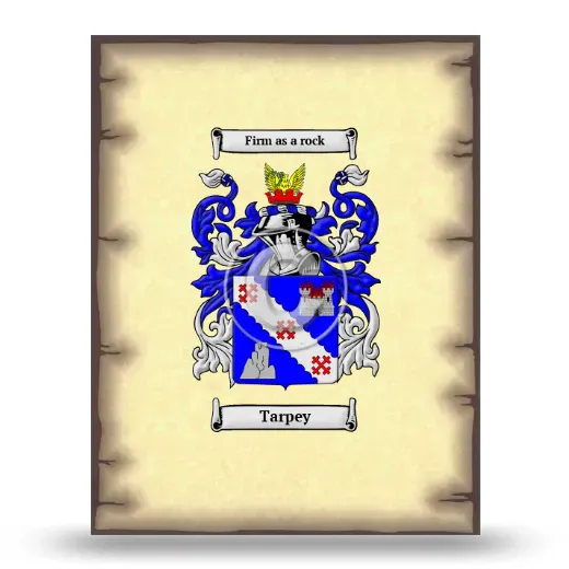 Tarpey Coat of Arms Print