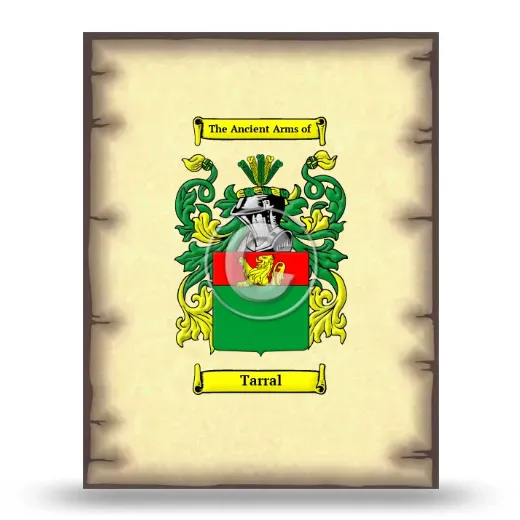 Tarral Coat of Arms Print