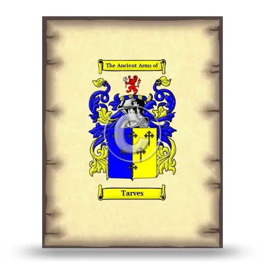 Tarves Coat of Arms Print