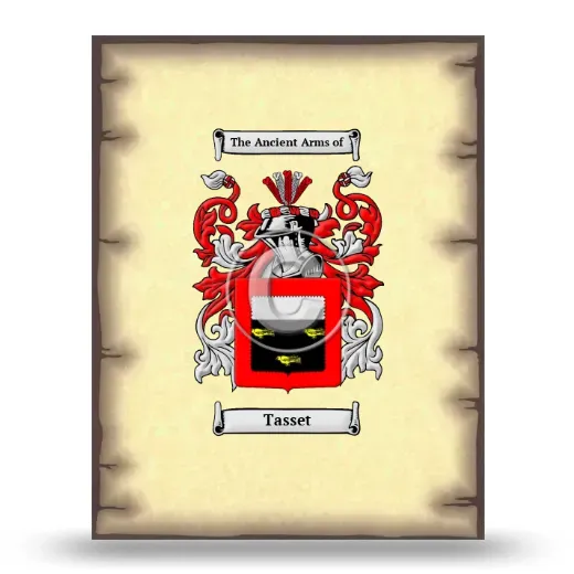 Tasset Coat of Arms Print