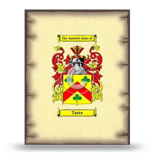 Taste Coat of Arms Print