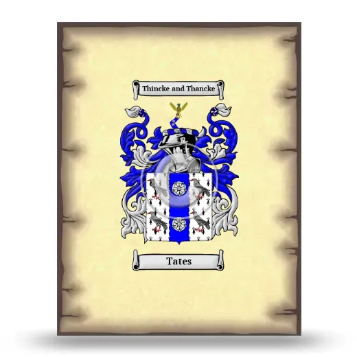 Tates Coat of Arms Print