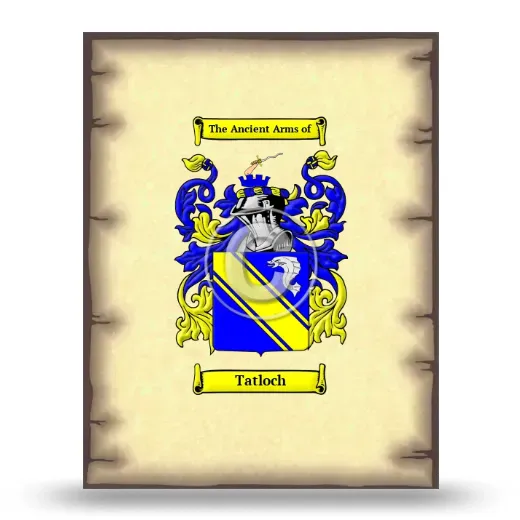 Tatloch Coat of Arms Print