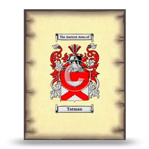 Tatman Coat of Arms Print