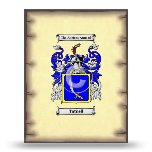 Tatnell Coat of Arms Print