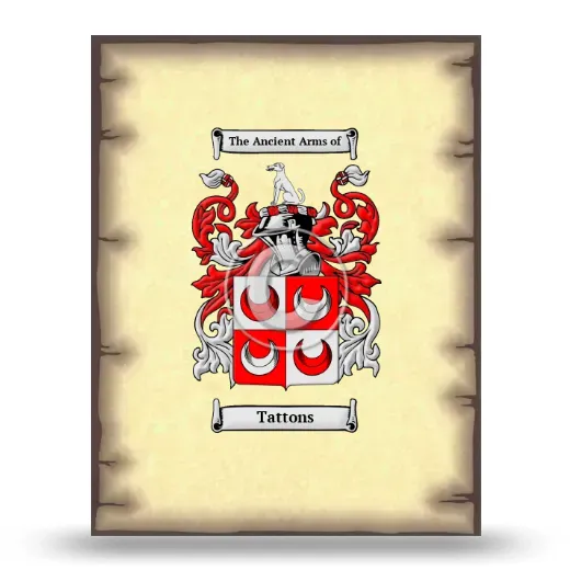 Tattons Coat of Arms Print