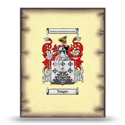 Teager Coat of Arms Print