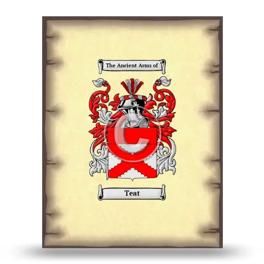 Teat Coat of Arms Print