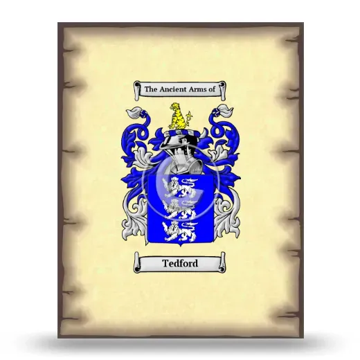 Tedford Coat of Arms Print