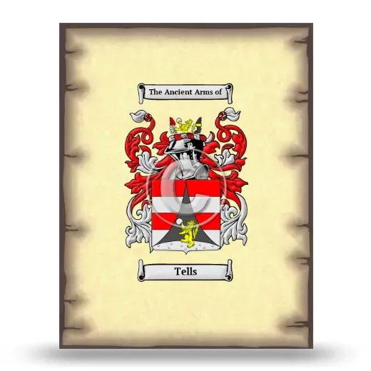 Tells Coat of Arms Print