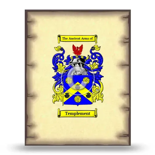 Templement Coat of Arms Print
