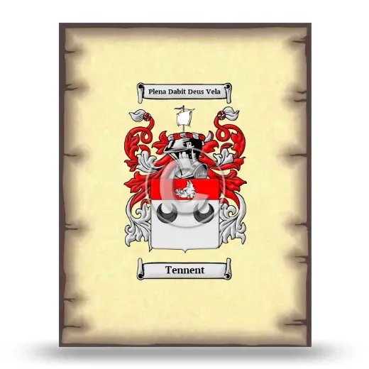 Tennent Coat of Arms Print