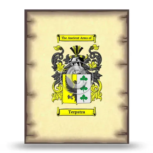Terpstra Coat of Arms Print